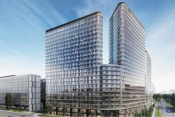 ורשה Big City Life Apartments - Bliska Wola Tower A מראה חיצוני תמונה